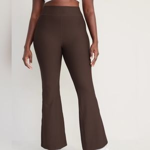 Extra high waisted flare active pants